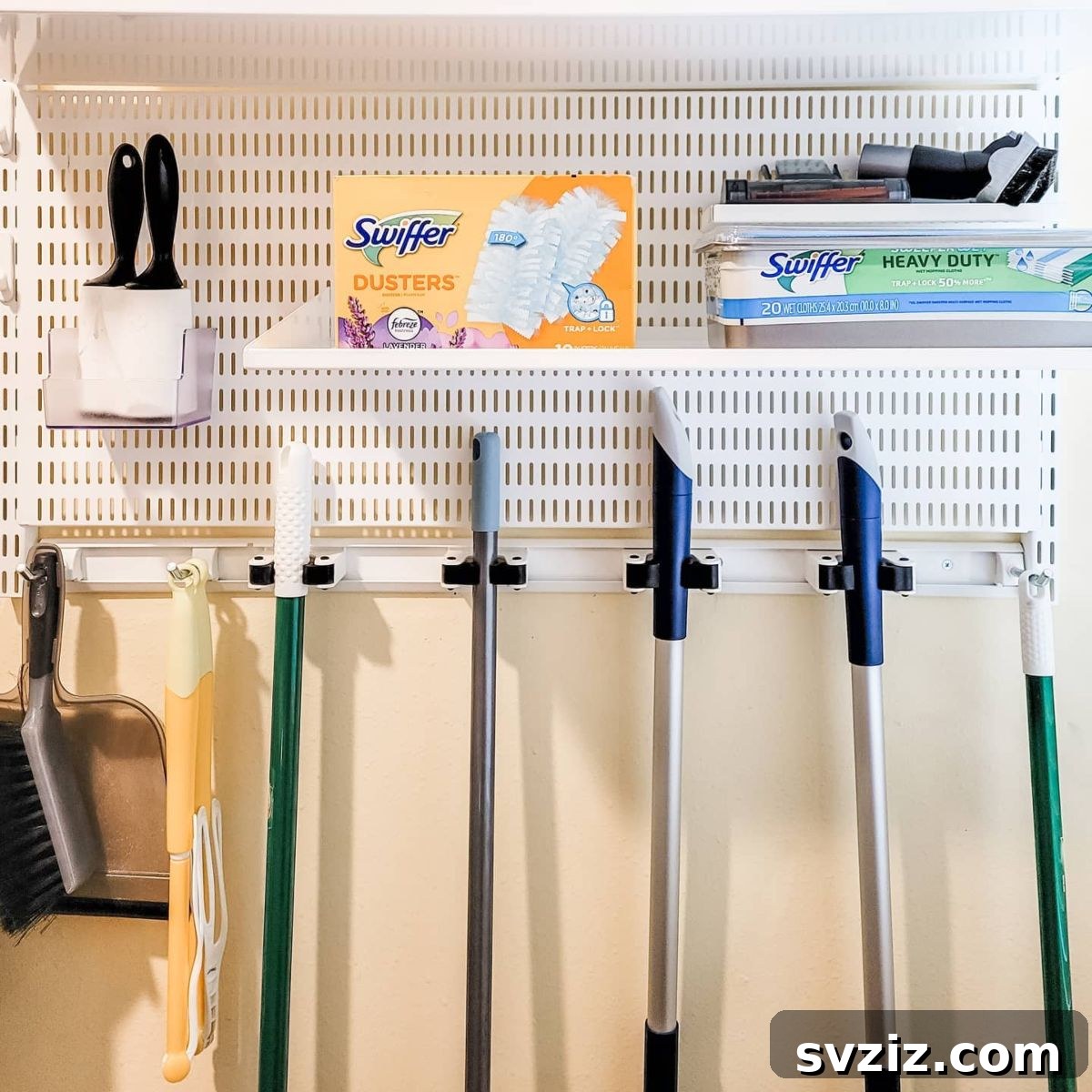 Smart Storage Ideas for Your Cleaning Essentials 14 Elfa Storage System