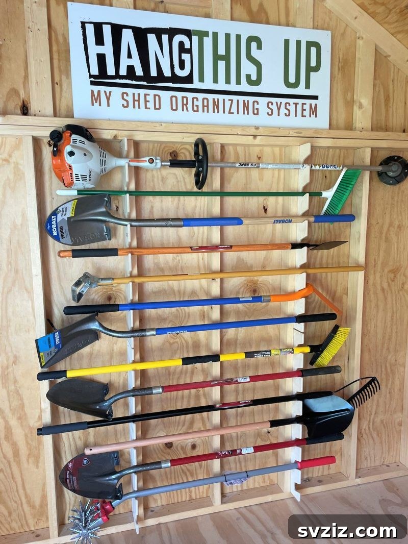 Shed Organizing System