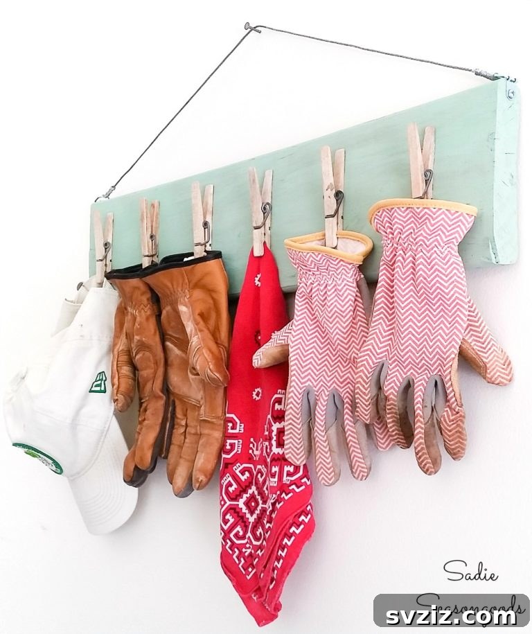 DIY Clipboard and Wall Organizer