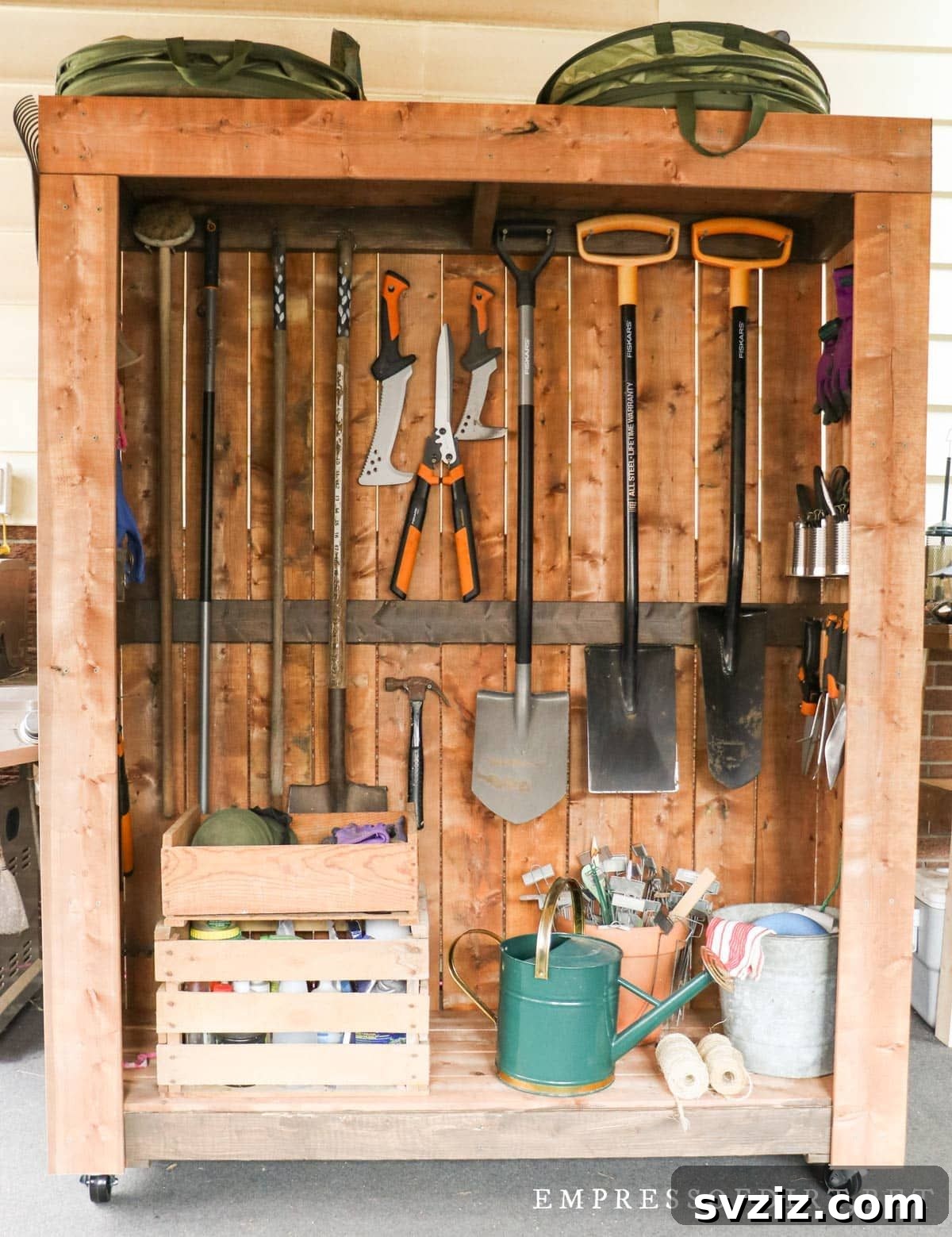 Portable Garden Tool Storage Shed