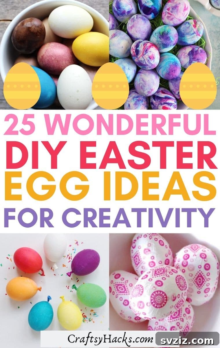 25 Inspiring DIY Easter Egg Decorating Ideas 2 diy easter egg ideas