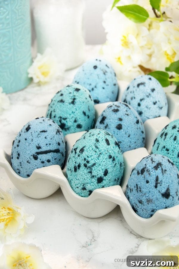 25 Inspiring DIY Easter Egg Decorating Ideas 24 egg shaped bath bombs