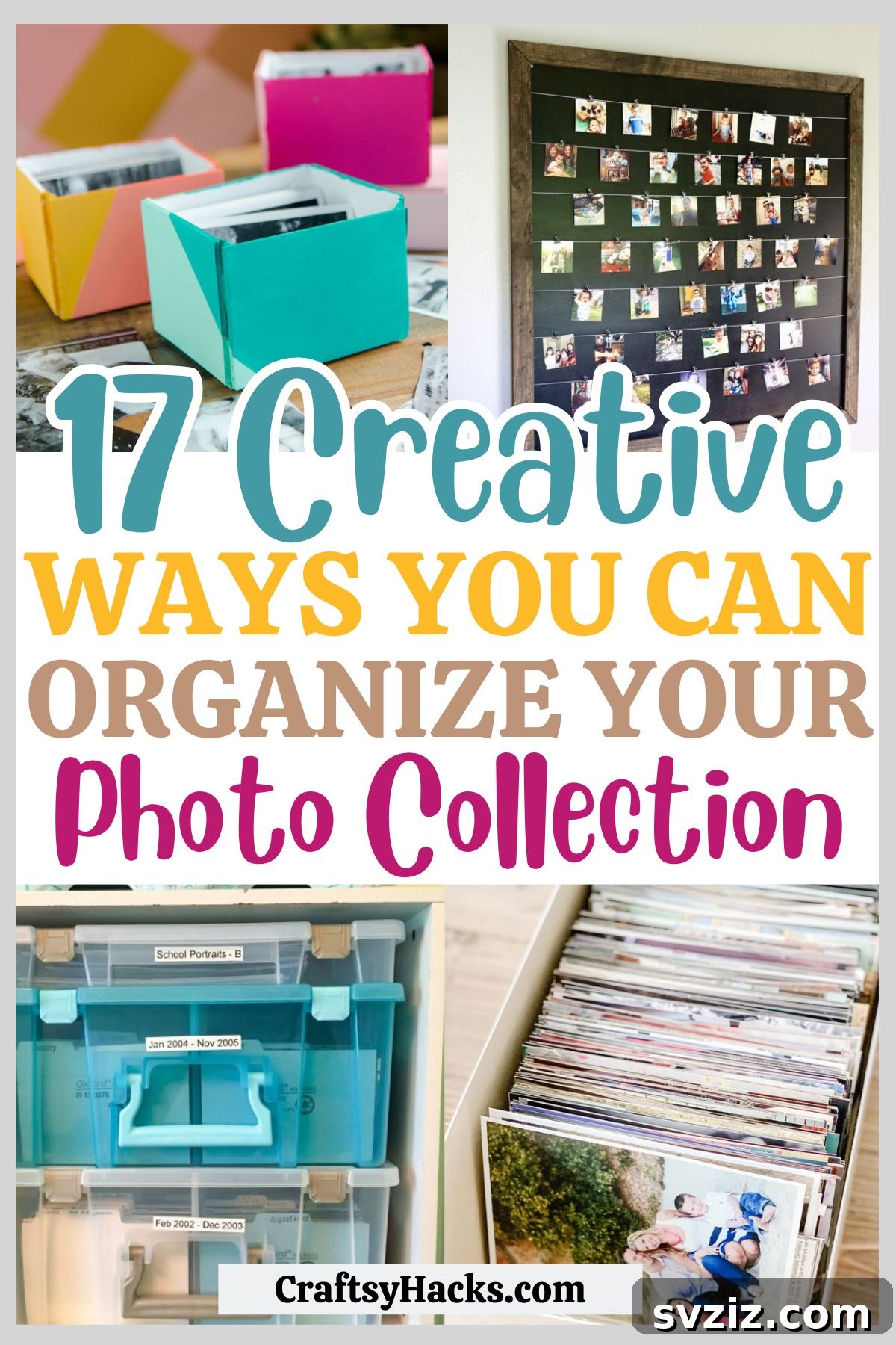 Creative ways to organize and store printed photos effectively, turning chaos into cherished memories you can easily enjoy. Discover smart picture storage ideas that save space while keeping precious moments accessible, including functional and decorative photo boxes.
