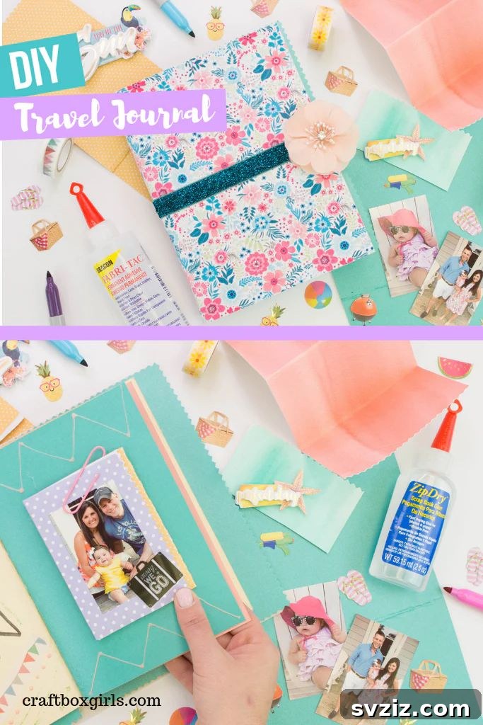 Beautifully crafted scrapbook for memory keeping