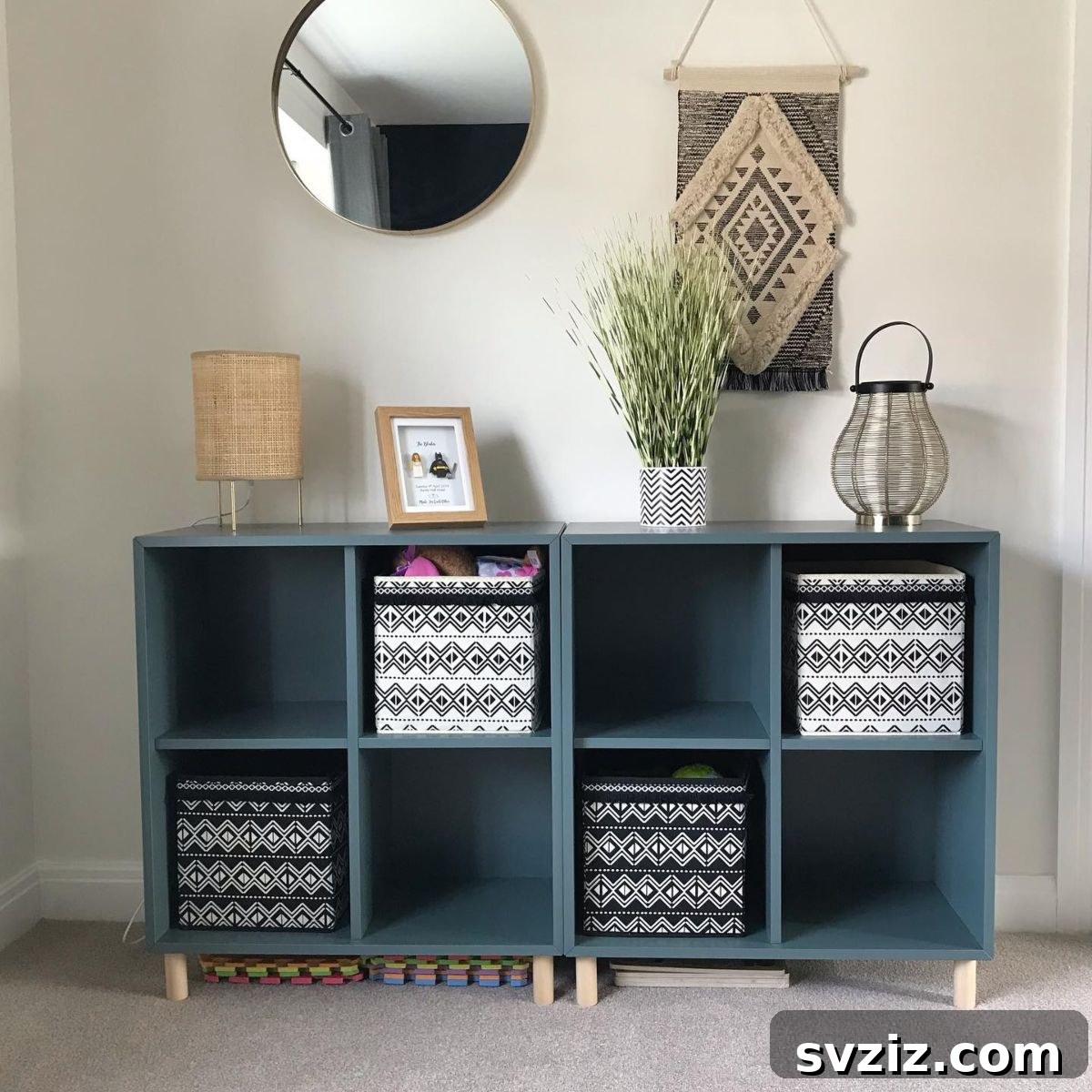 Smart Storage Cubes: Stylish Ways to Maximize Every Inch of Your Home 14 Boho Style