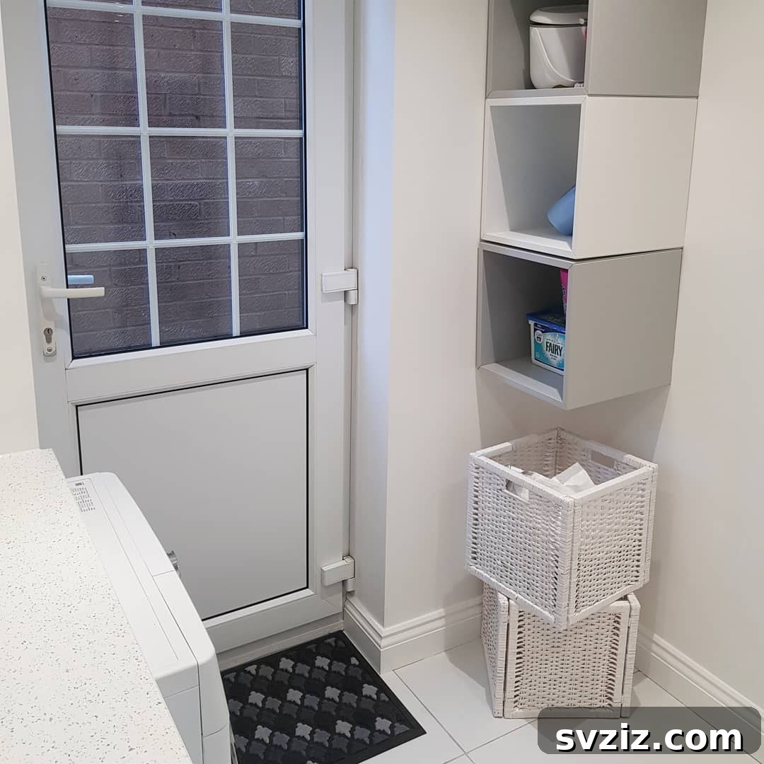 Smart Storage Cubes: Stylish Ways to Maximize Every Inch of Your Home 23 Utility Room Storage