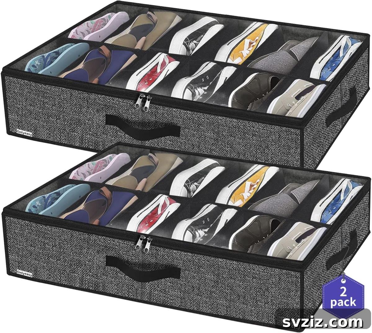 Budget-Friendly Bliss: 21 Organizers Under 20 to Transform Your Home 20 Under Bed Shoe Storage