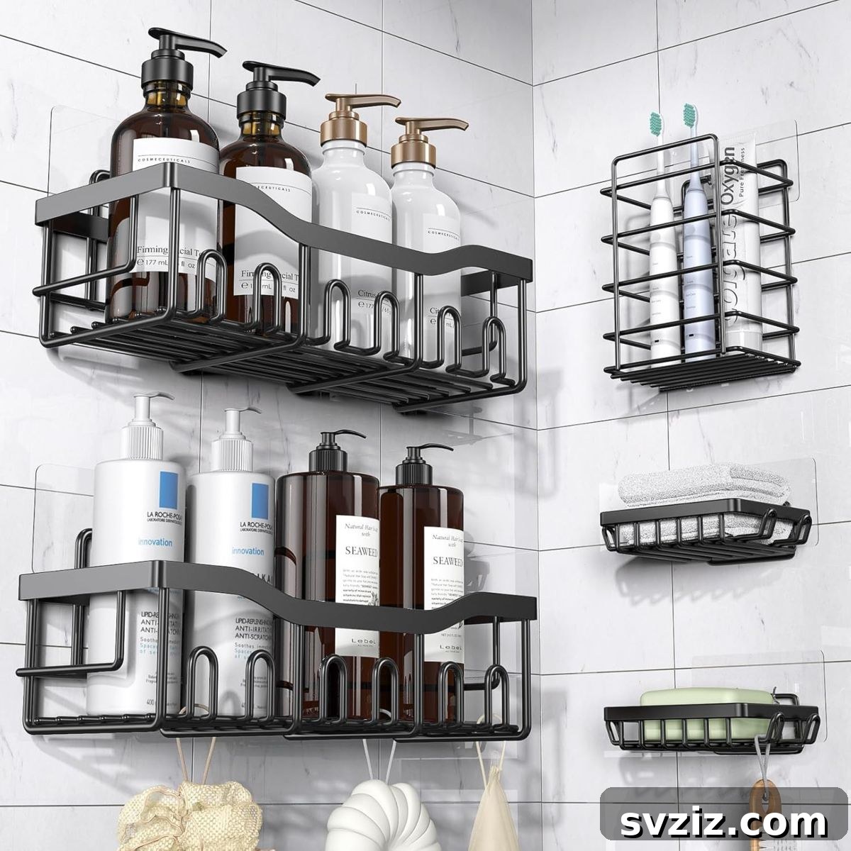 Budget-Friendly Bliss: 21 Organizers Under 20 to Transform Your Home 3 Shower Caddy