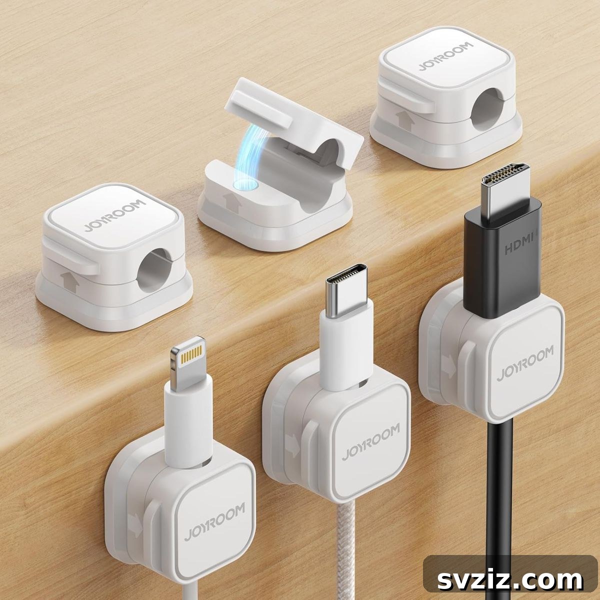 Budget-Friendly Bliss: 21 Organizers Under 20 to Transform Your Home 8 Magnetic Cable Clips