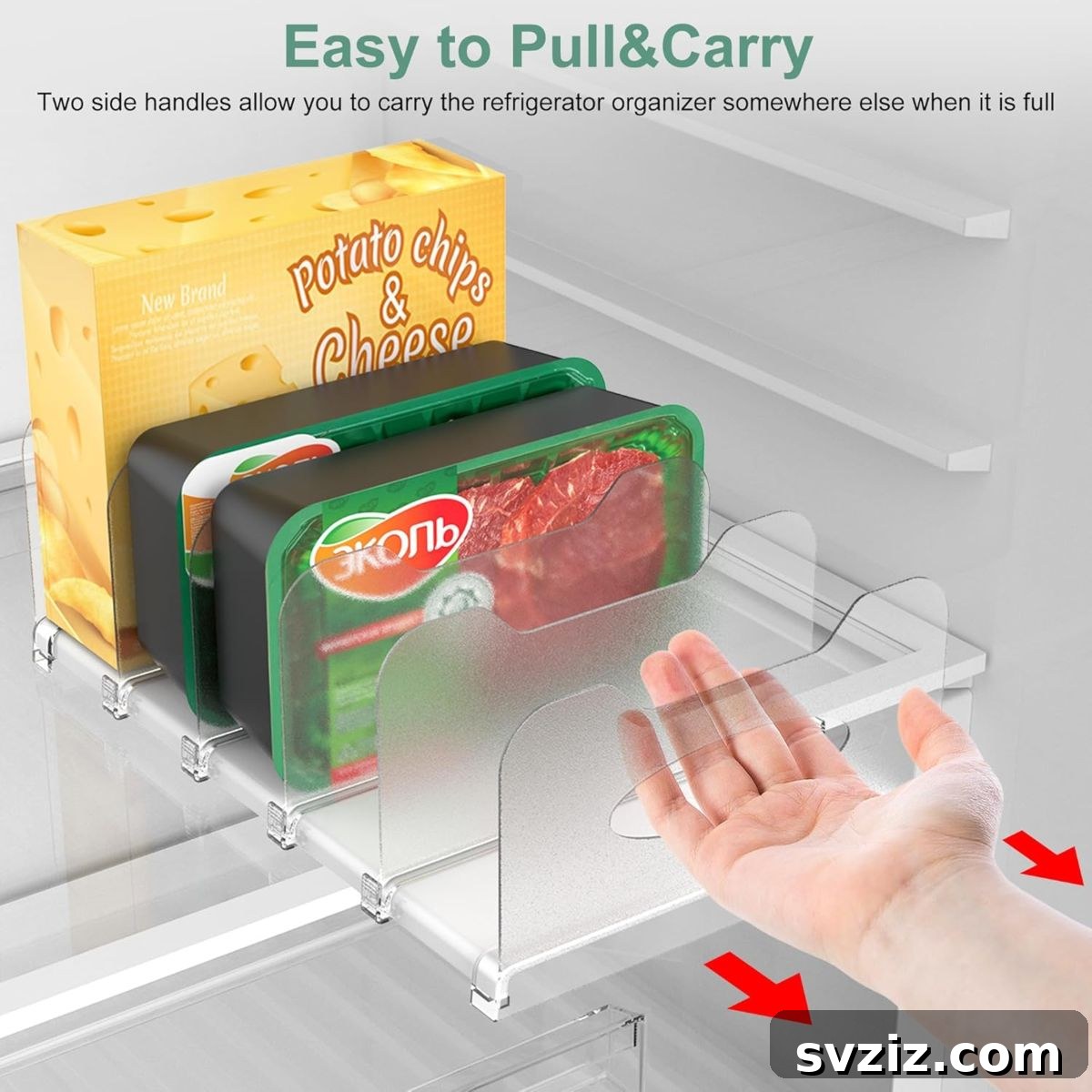 21 Genius Kitchen Organizers Under $20 for Instant Organization 12 Fridge Organizer Rack
