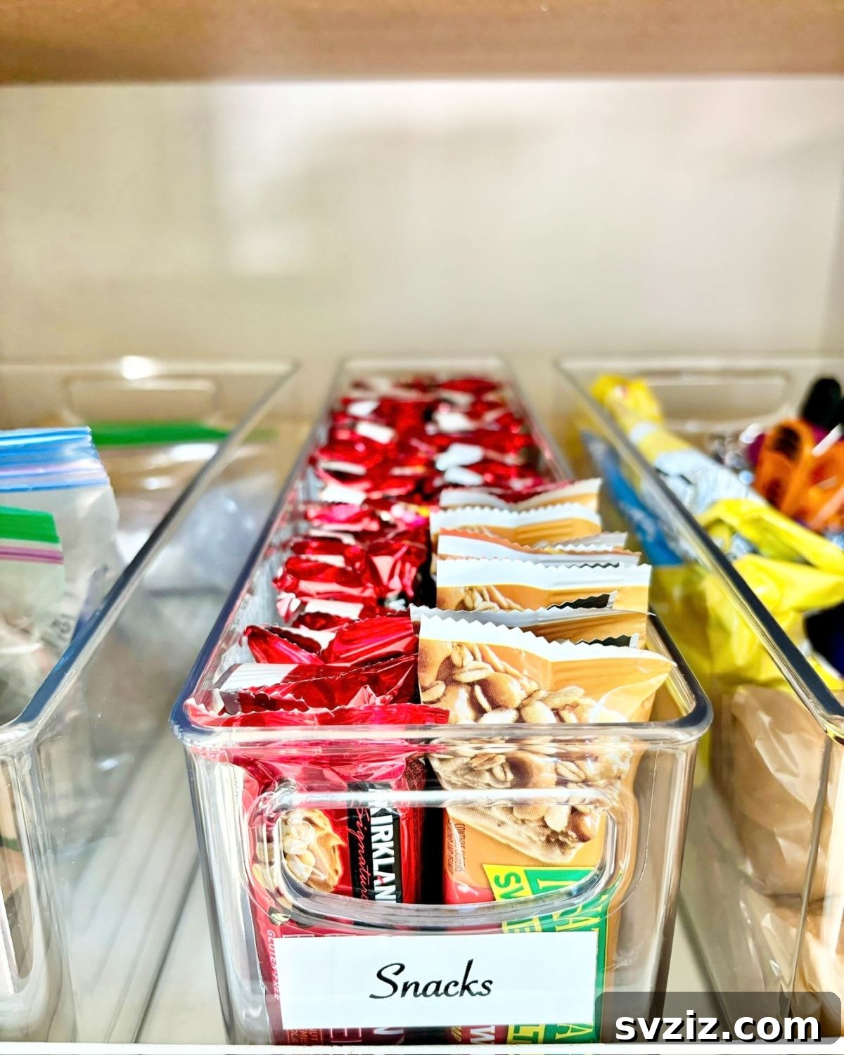 31 Genius Kitchen Storage Ideas That Actually Work 11 Snack Container