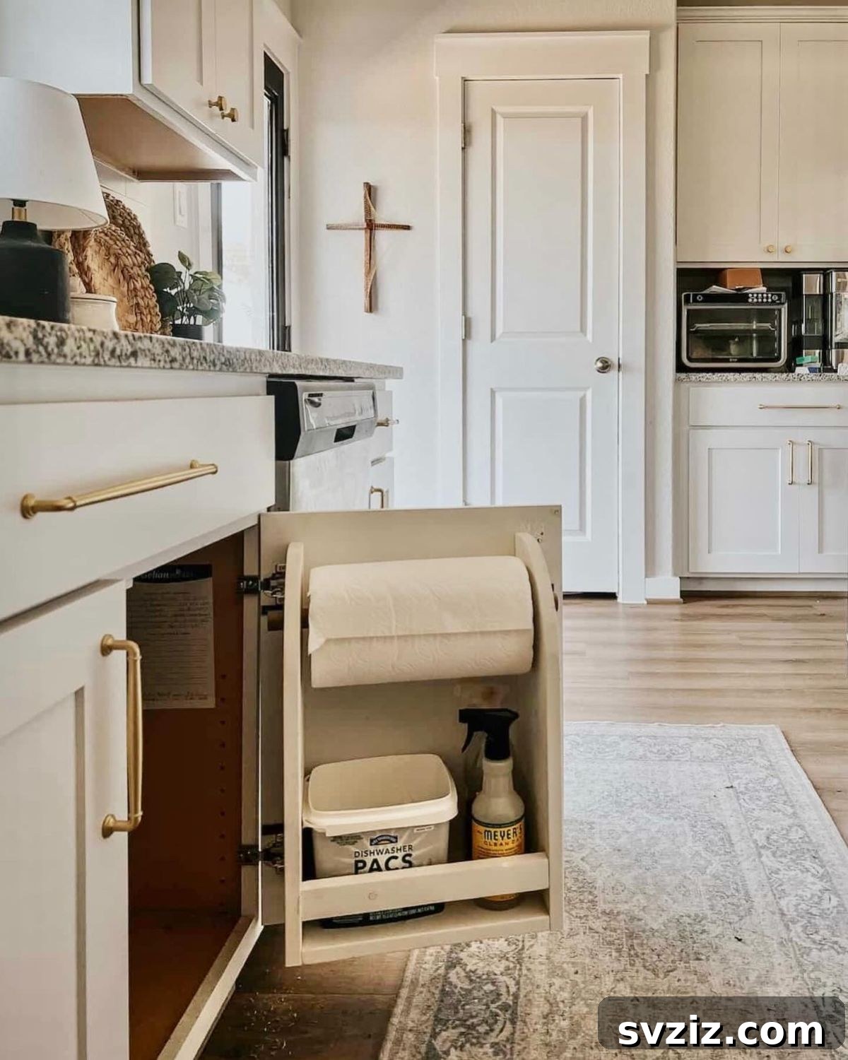 31 Genius Kitchen Storage Ideas That Actually Work 22 Kitchen Cabinet Door Organizer