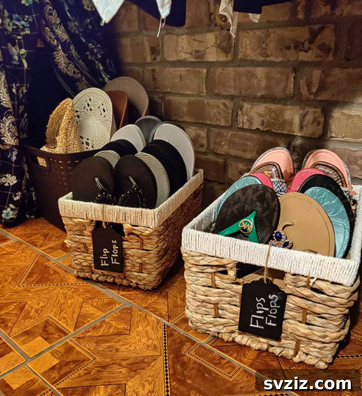 Decorative Bins for Shoes