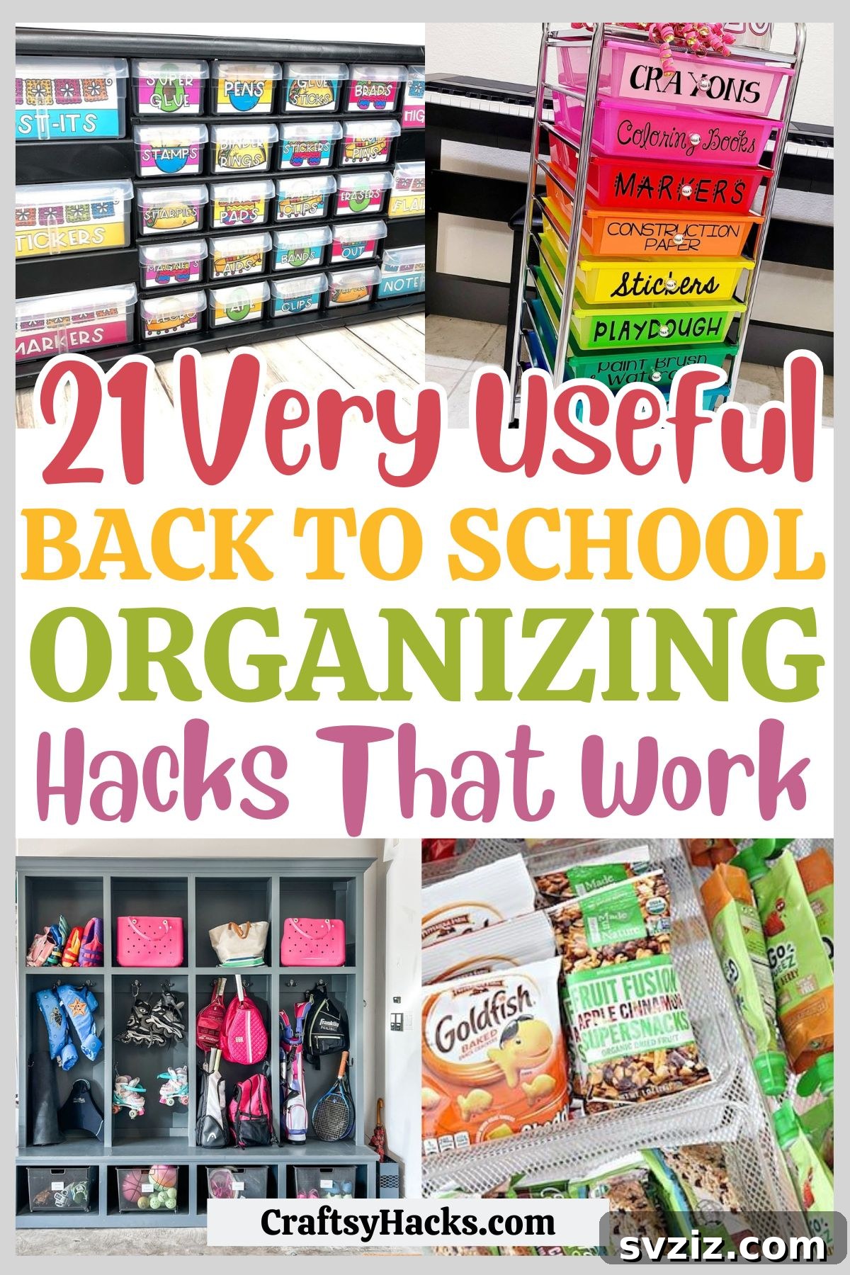 Master Back-to-School Organization for a Stress-Free Year 2 back to school organizing hacks