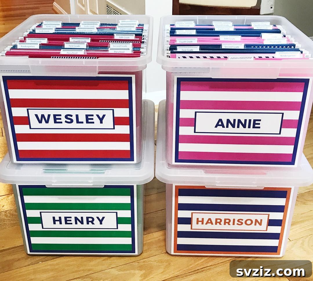 Master Back-to-School Organization for a Stress-Free Year 12 School Memory Boxes