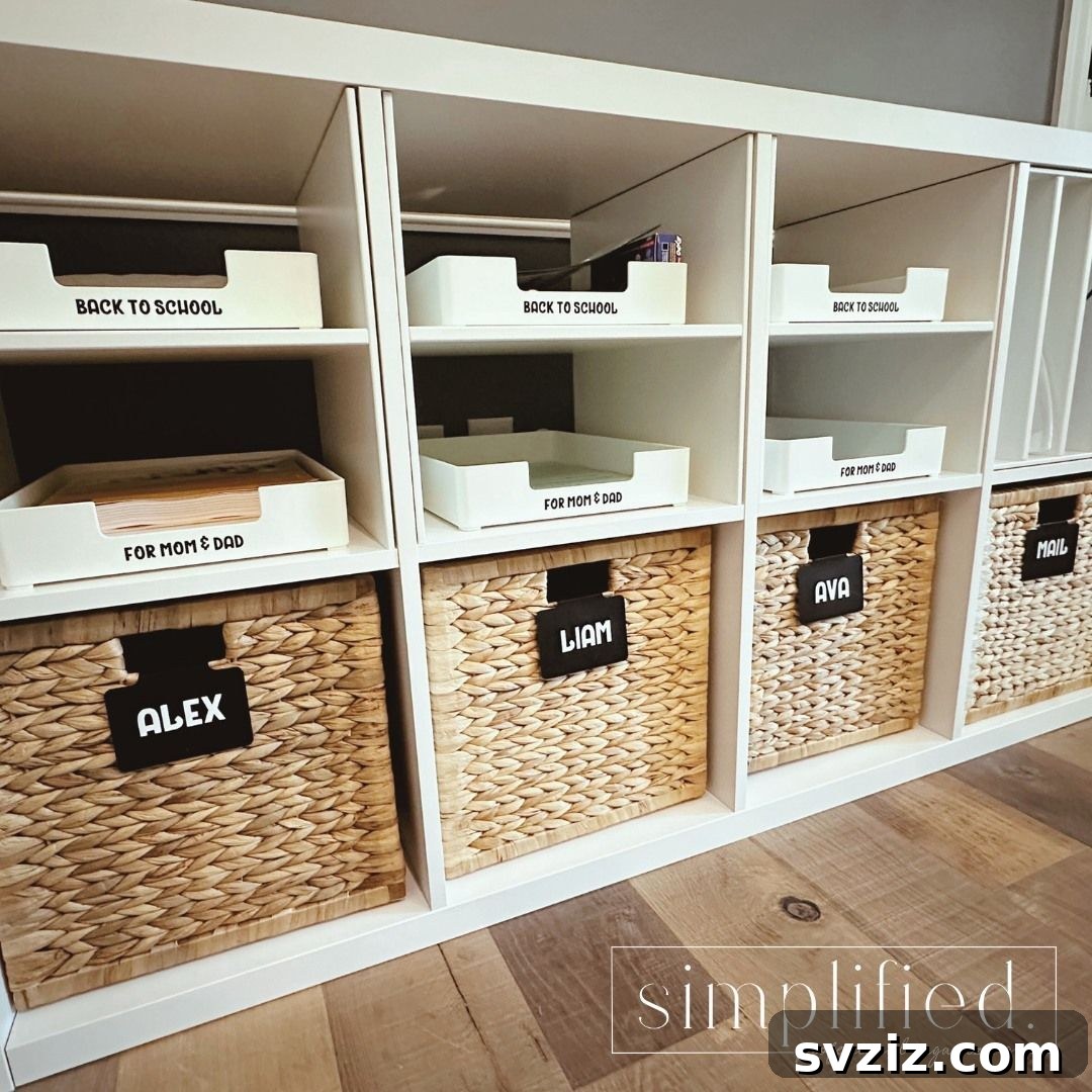 Master Back-to-School Organization for a Stress-Free Year 15 Mail Drop Bins