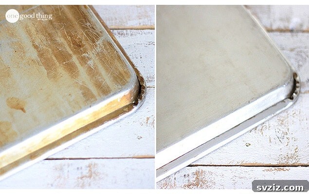 24 Clever Cleaning Hacks for a Spotless Home 15 Sparkling Cookie Sheets