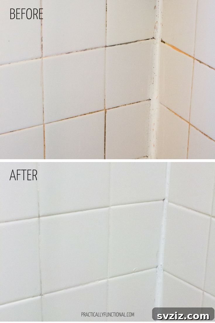 24 Clever Cleaning Hacks for a Spotless Home 9 Grout Cleaner