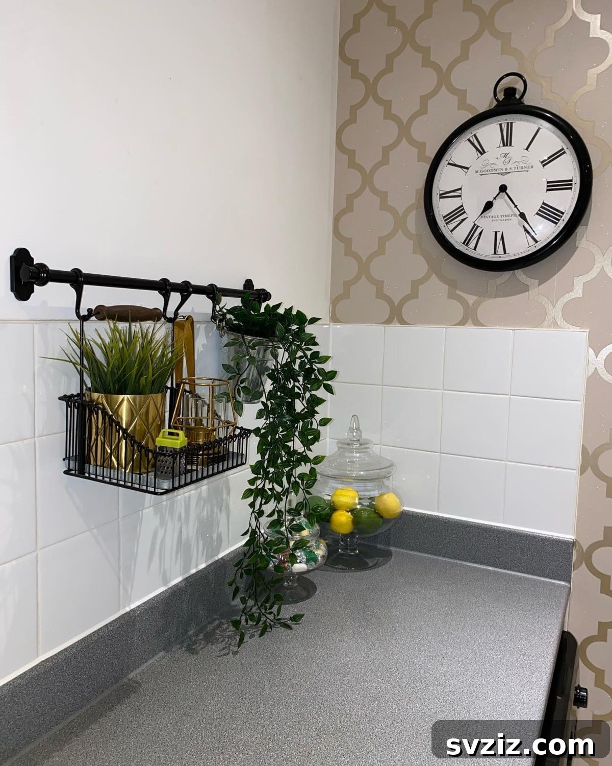 IKEA Rail system for kitchen storage