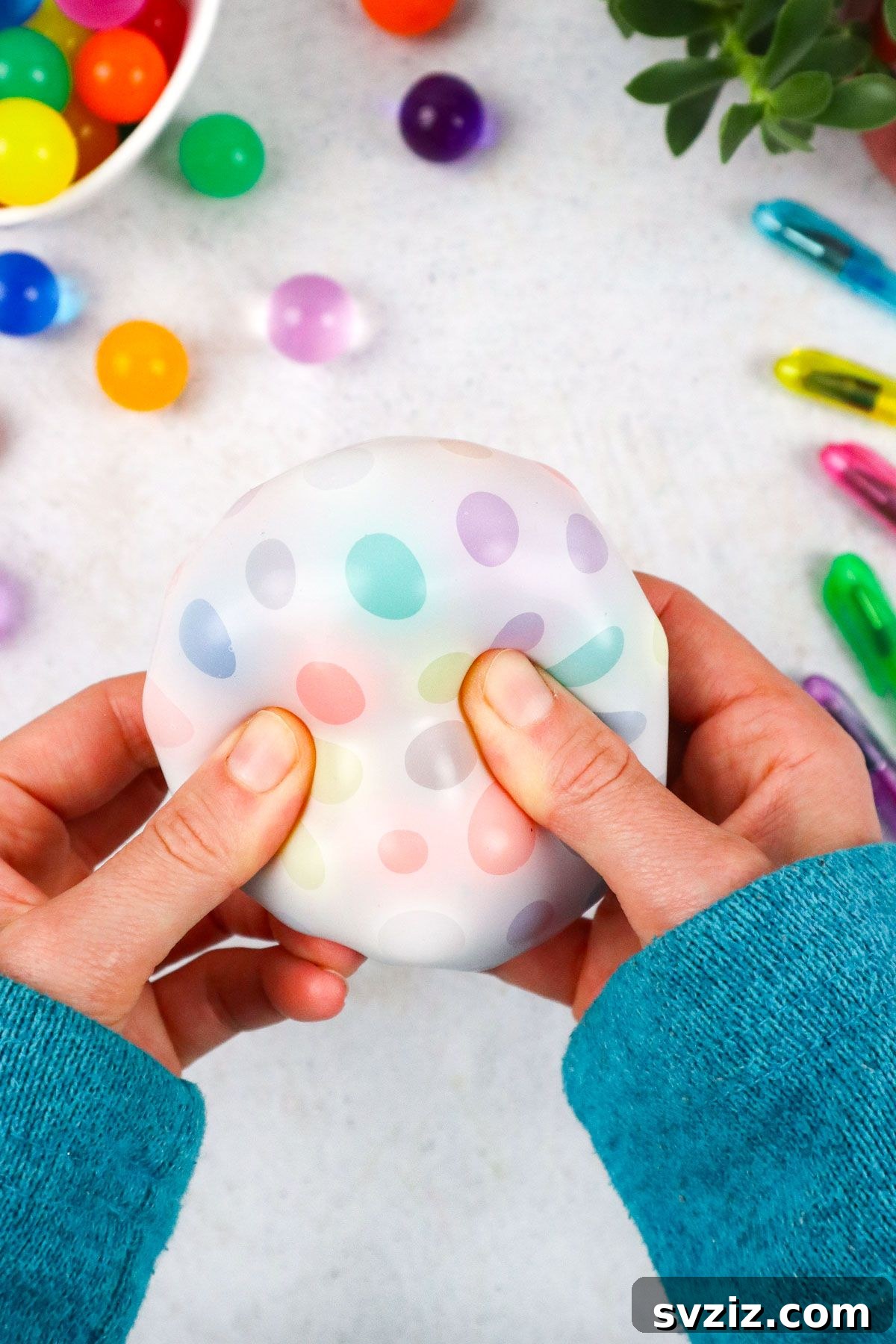 DIY Stress Balls - Colorful and Easy to Make