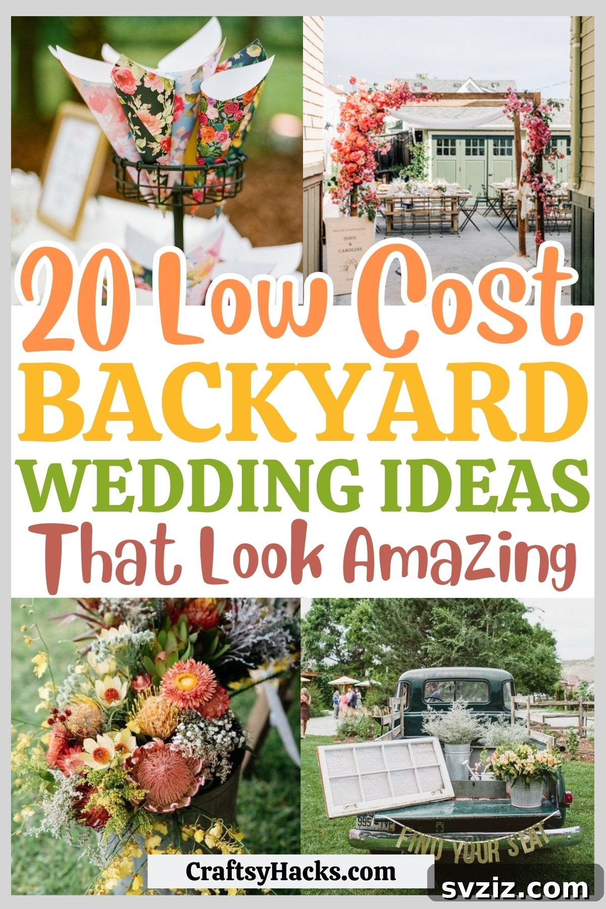 Host a Magical Backyard Wedding Without Breaking the Bank 2 Romantic backyard wedding decorations on a budget