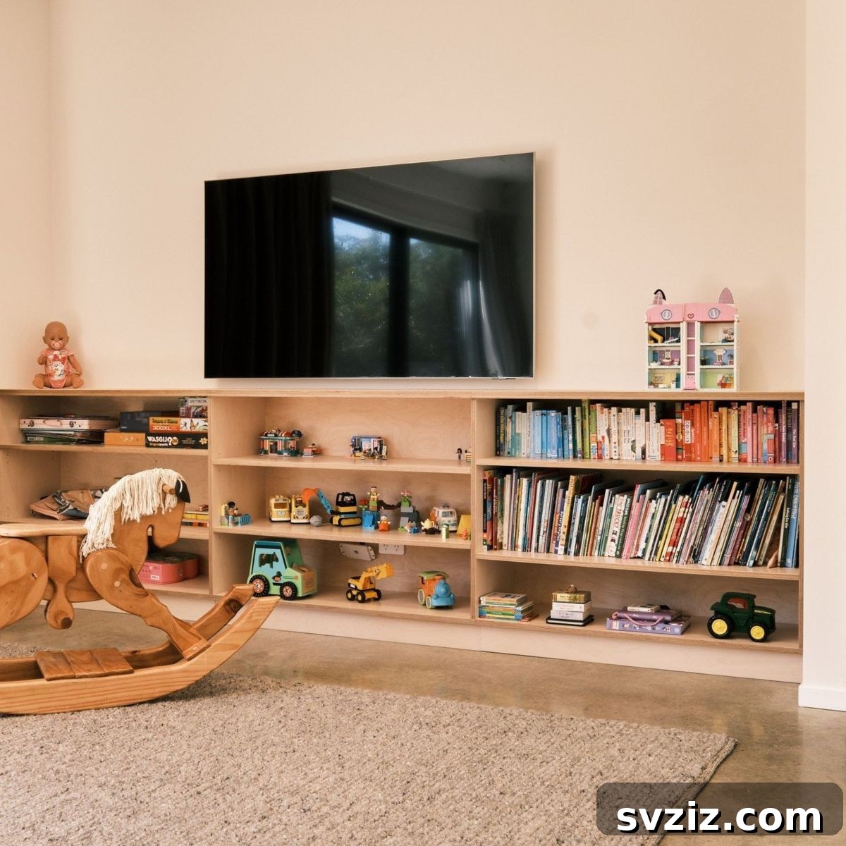 21 Genius Hacks to Organize Your Entertainment Hub 6 4. Shelving