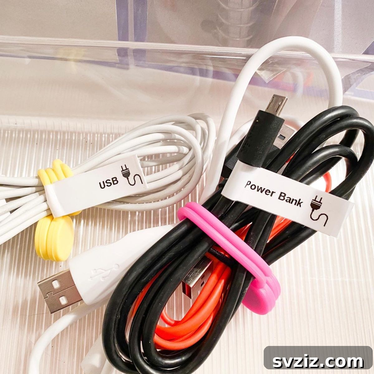 21 Genius Hacks to Organize Your Entertainment Hub 7 5. Magnet Cord Organizers