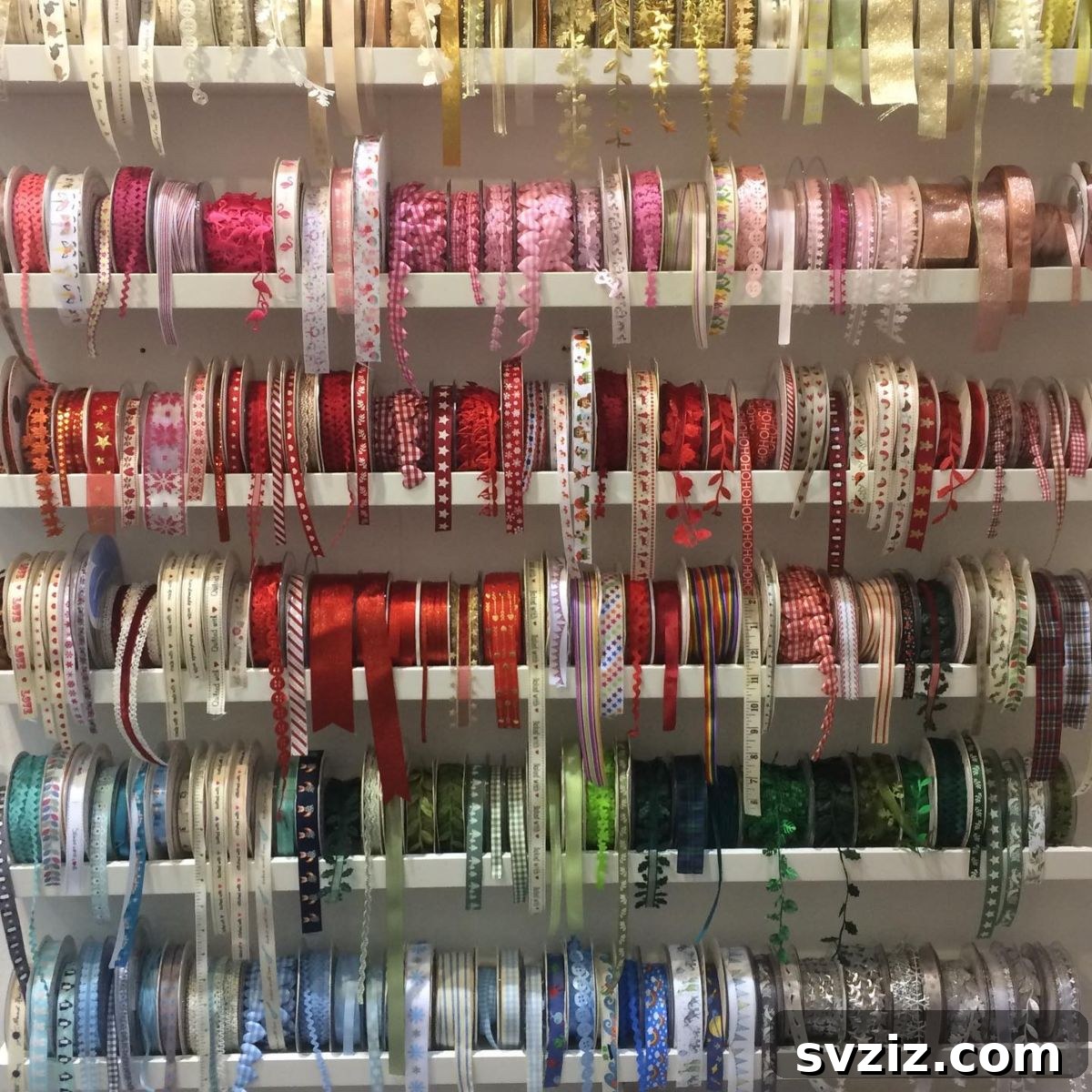 9. Ribbon Scraps