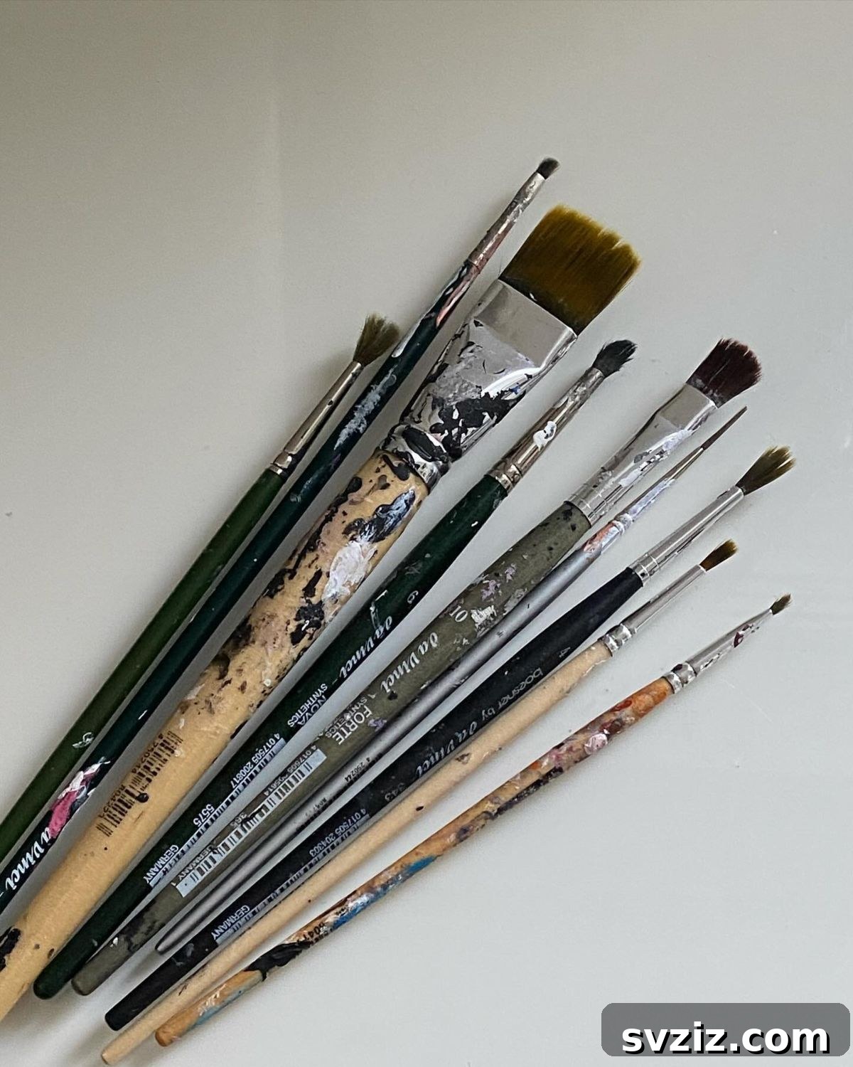13. Old Paint Brushes