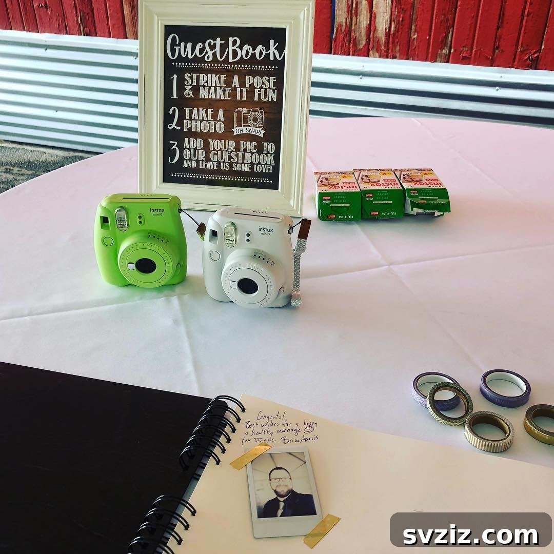 26. Strike a Pose Guest Book