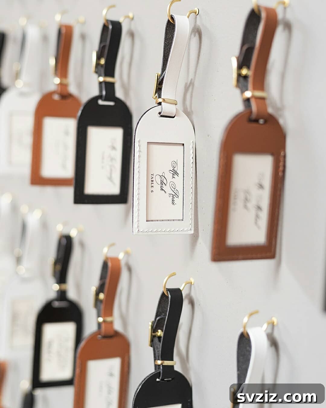 6. Luggage Tag Place Cards