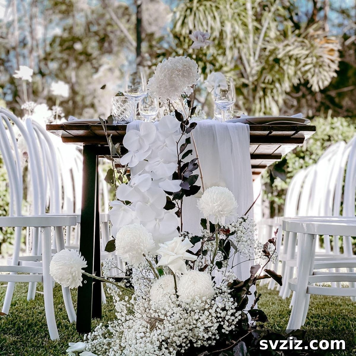 13. Whispers of White Elegance