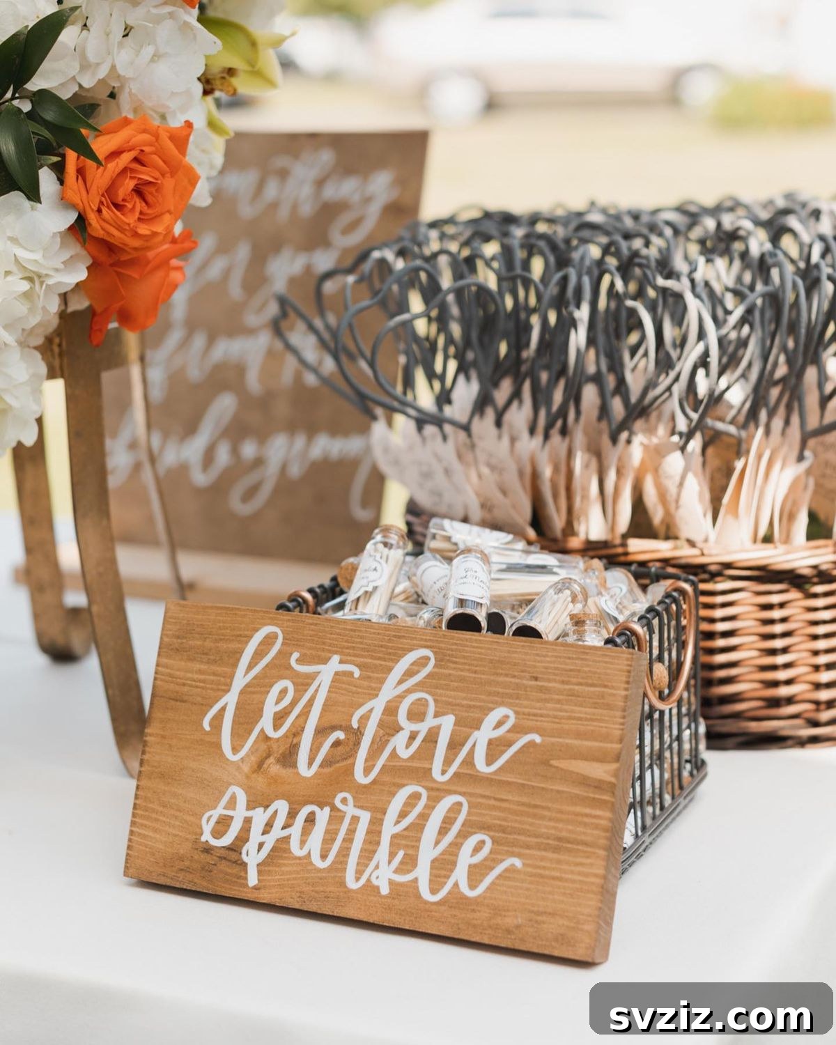 27. Sparkling Heart Favors