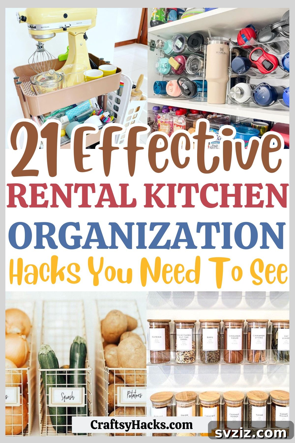 rental organizing hacks