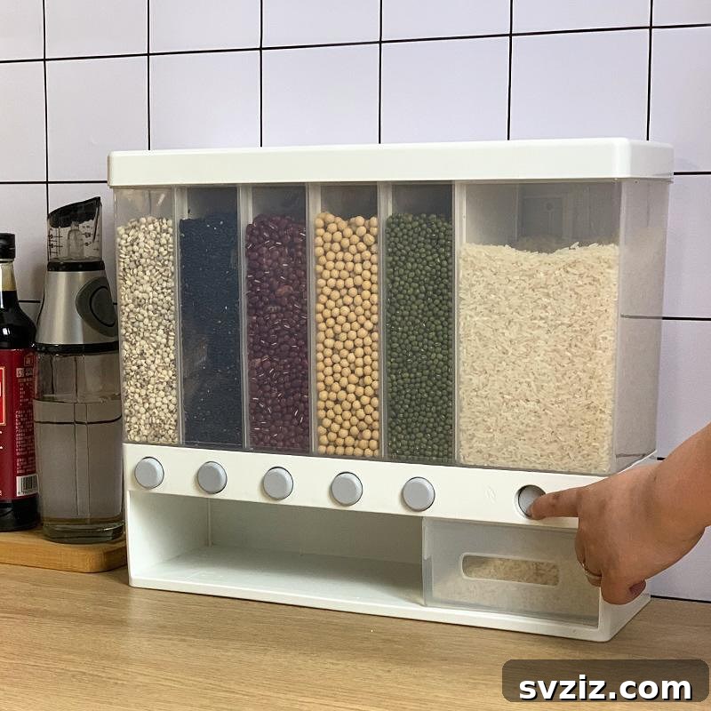 21. Dry Food Dispenser