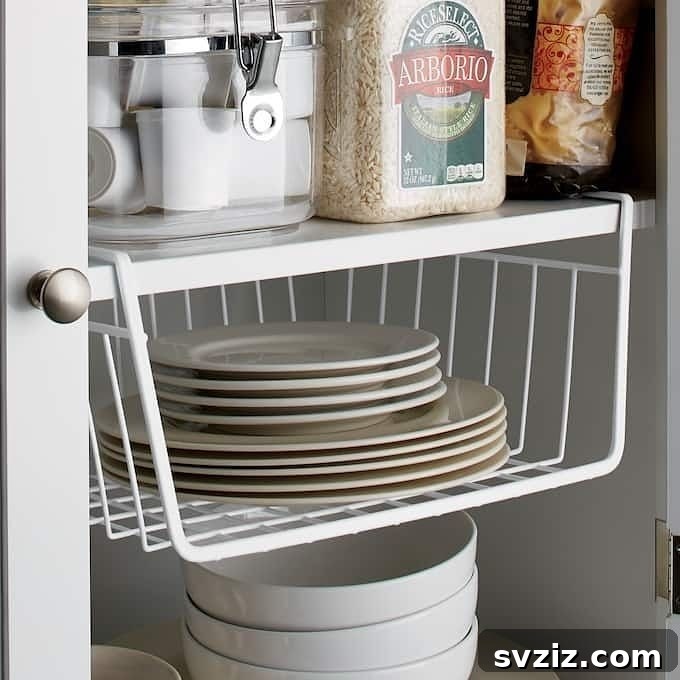 3. Under Shelf Basket