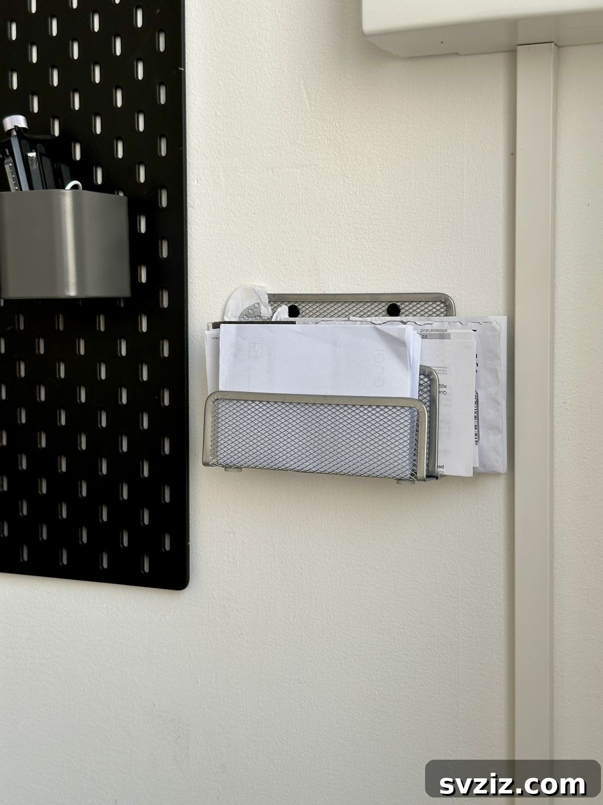 21 Genius Home Organization Hacks for ADHD Brains 20 18. Wall-Mounted Organizers for Mail and bill reminders