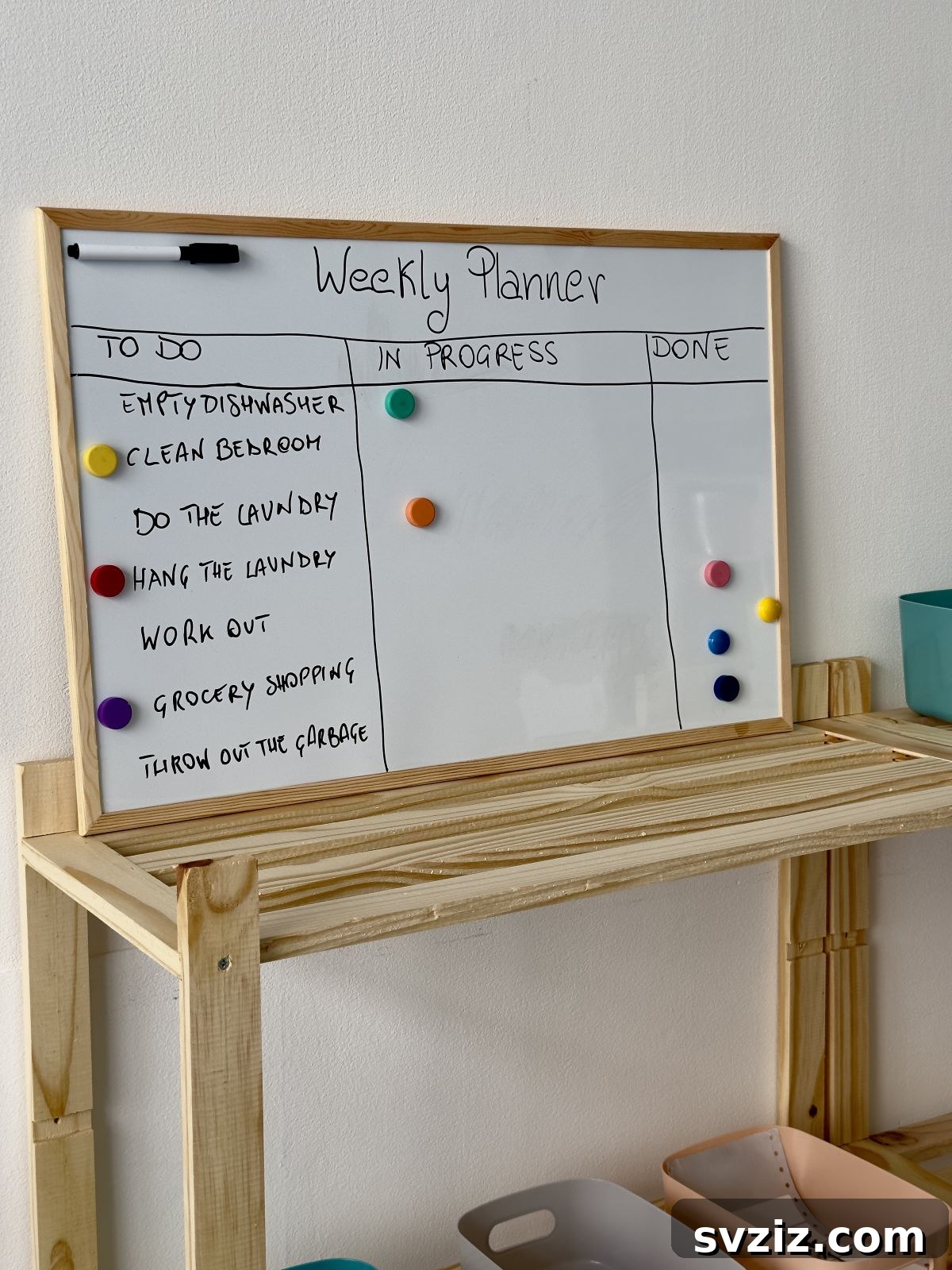 21 Genius Home Organization Hacks for ADHD Brains 10 8. Bulletin Board for Visual To-Do List and task management