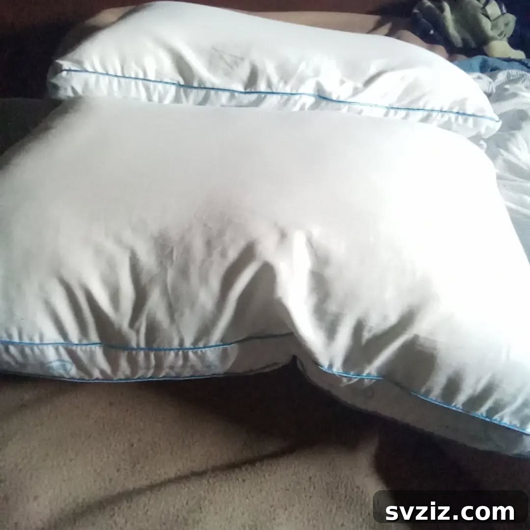15. Worn-Out Pillows