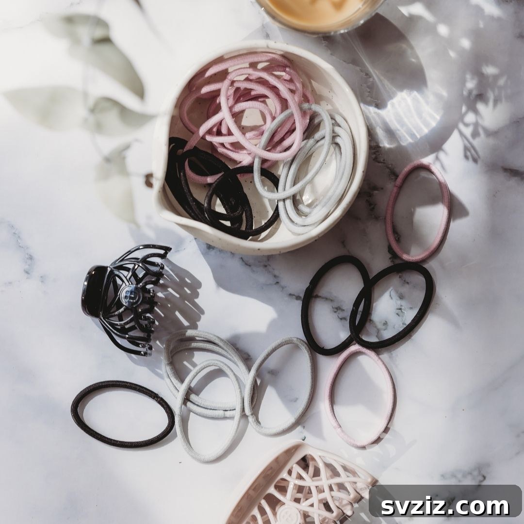 22. Broken Hair Ties