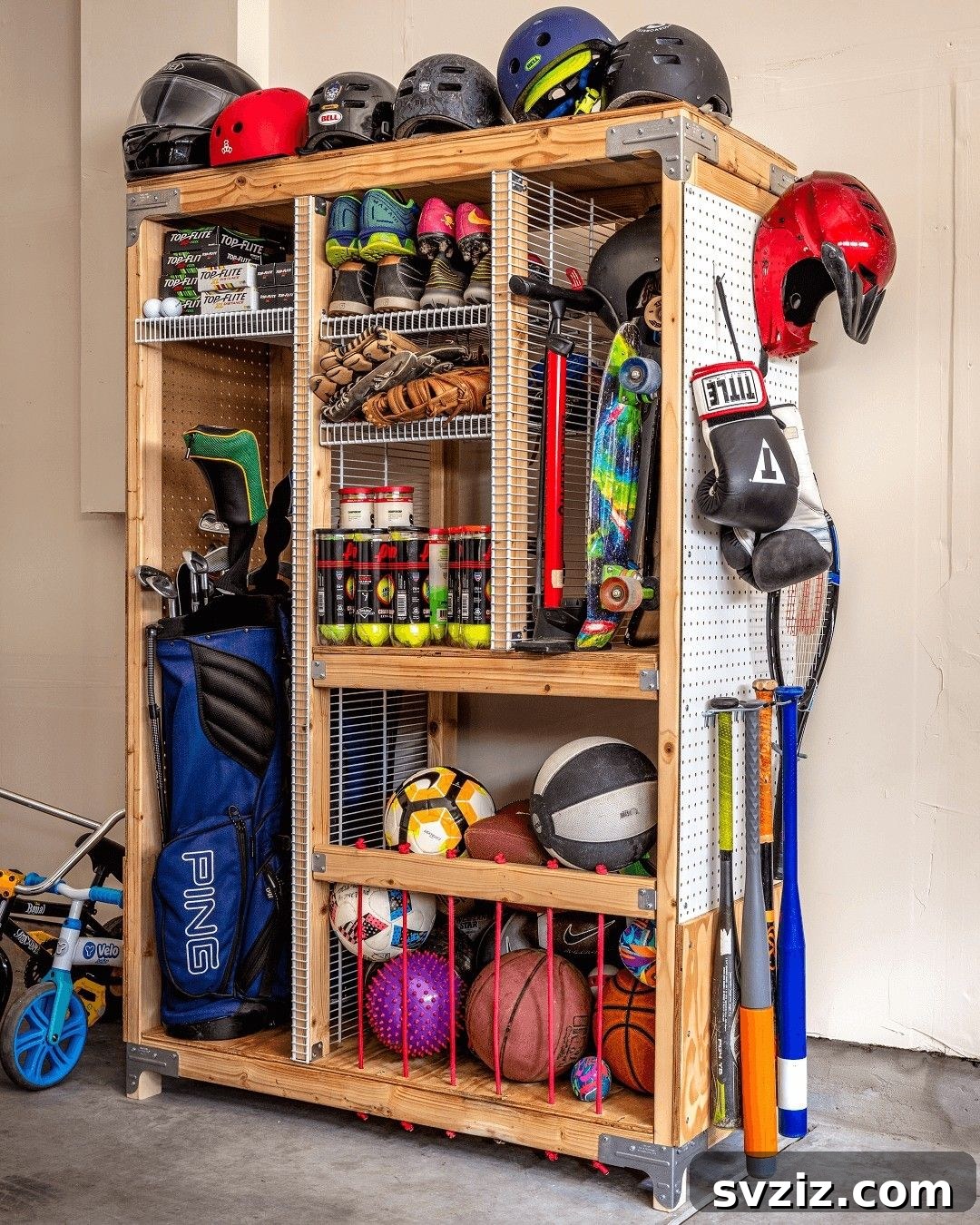 30. Old or Broken Sports Equipment
