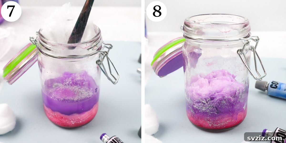 Craft Your Own Galaxy Jars 7 Gorgeous Galaxy Jars Instructions 7-8