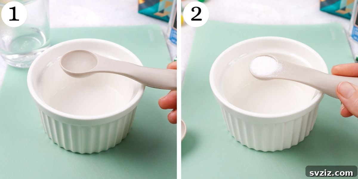 Bouncy Ball Instructions: Mixing Borax Solution