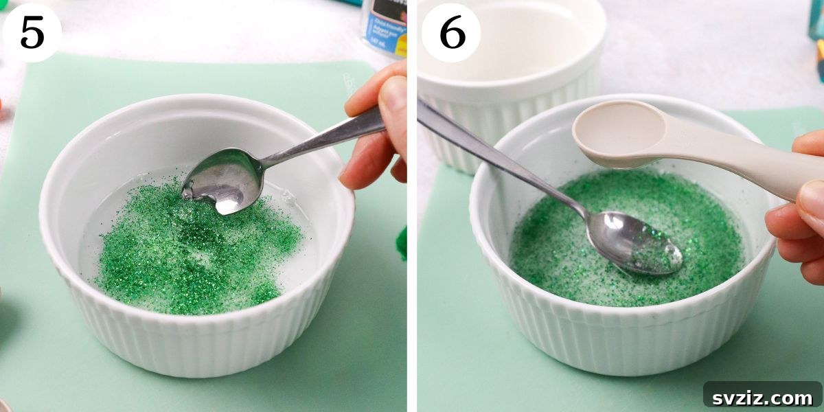 Bouncy Ball Instructions: Combining Ingredients