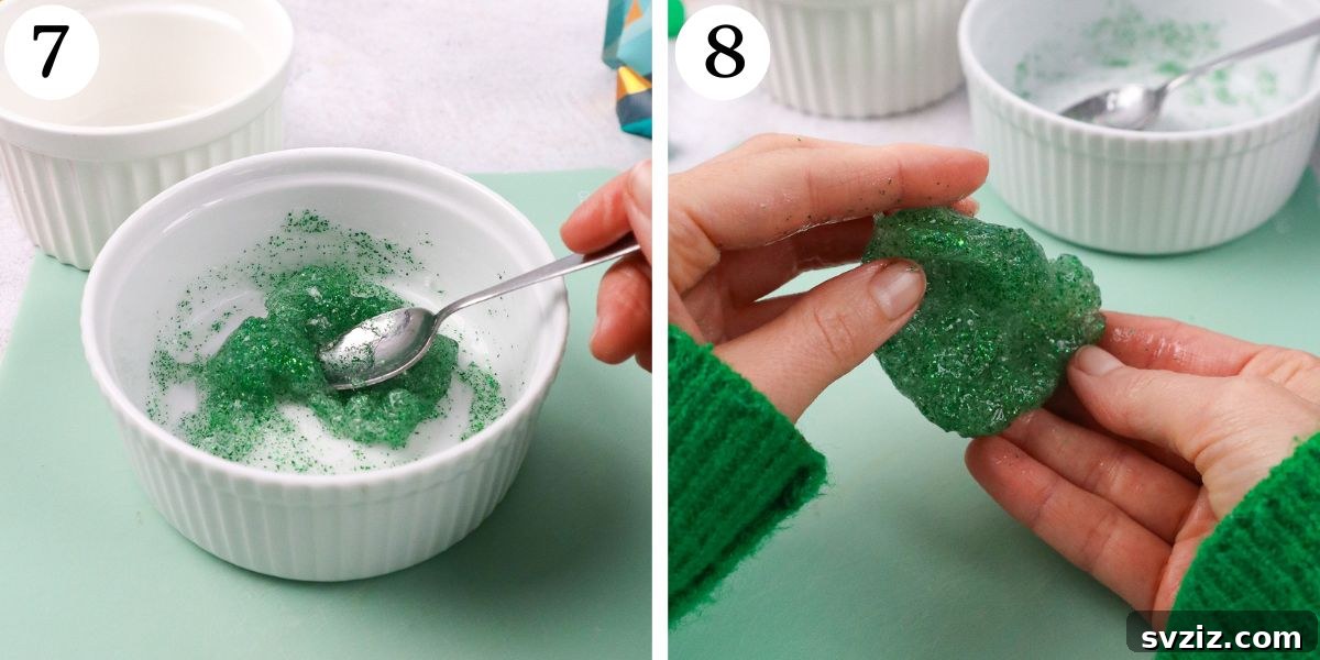 Bouncy Ball Instructions: Kneading and Shaping