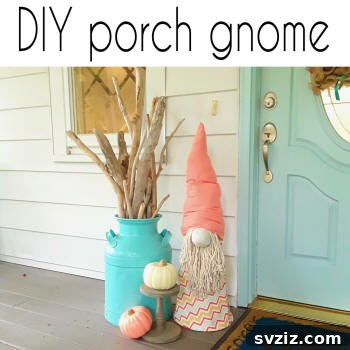 20 Charming Easter Porch Decor Inspirations 5 diy porch gnome