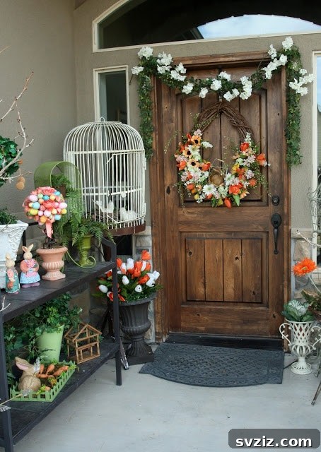 20 Charming Easter Porch Decor Inspirations 6 Pretty Porch