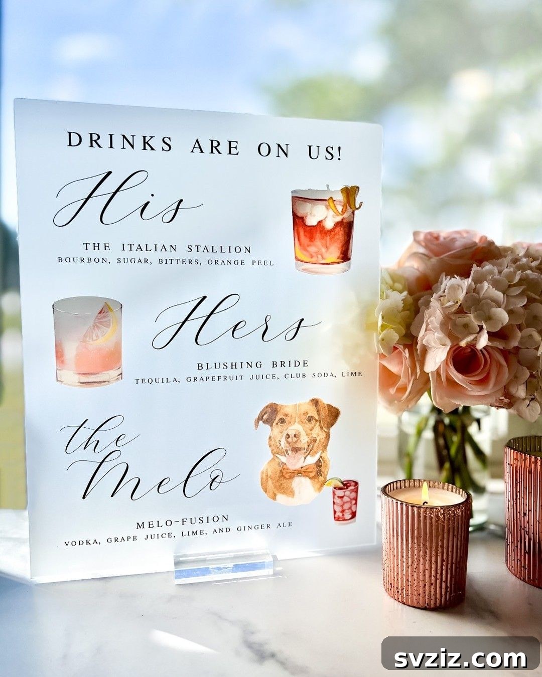 Enchanting Backyard Wedding Decor 25 23. Cute Bar Signage