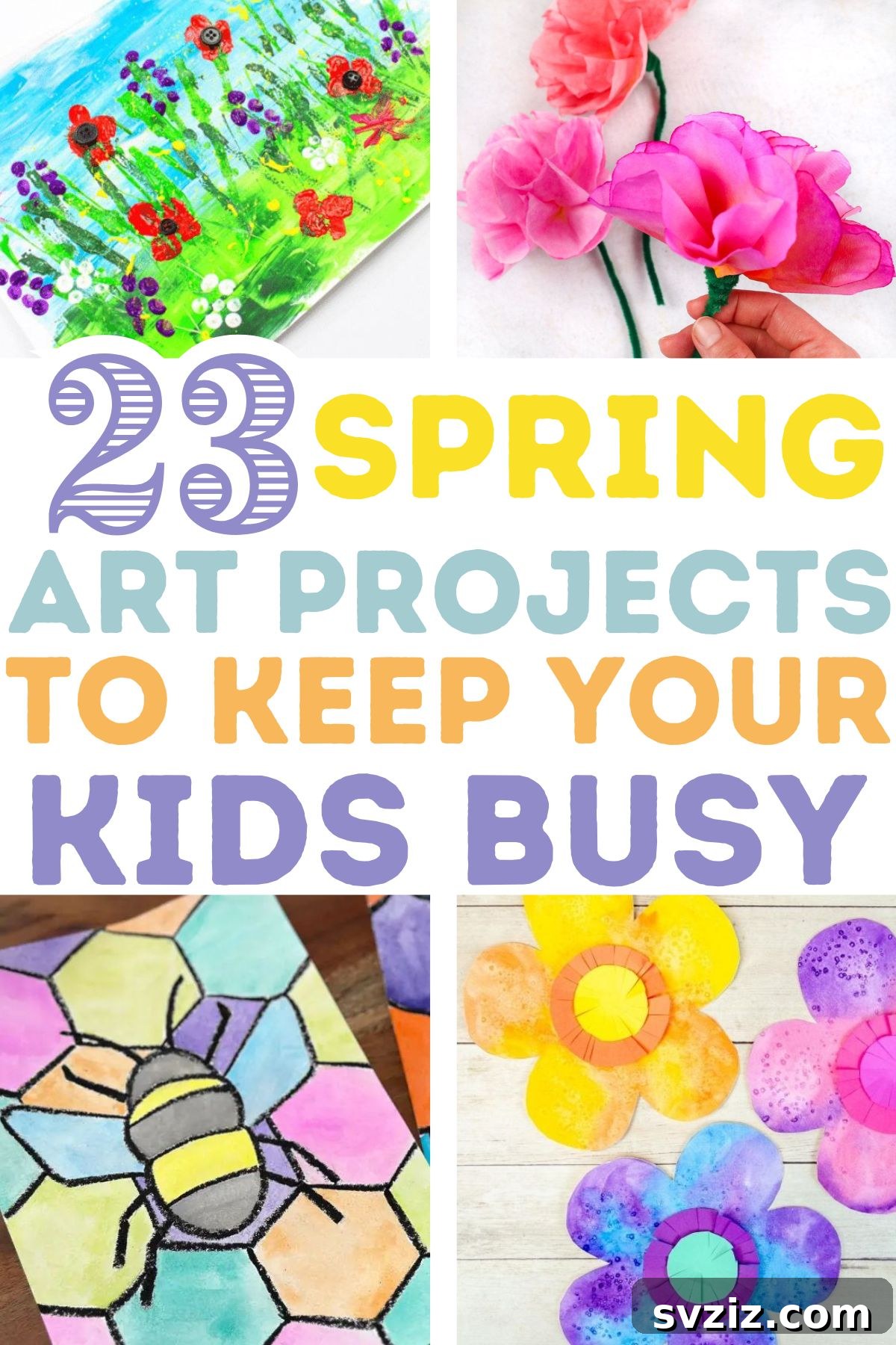 Creative Spring Art for Kids 2 Delightful Spring Art Projects for Kids: Easy Crafts with Flowers and Butterflies