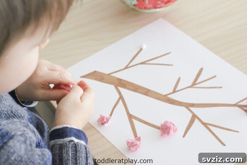 Creative Spring Art for Kids 14 Beautiful Cherry Blossom Art for Spring